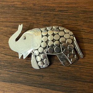 Shining 925 Silver  Elephant